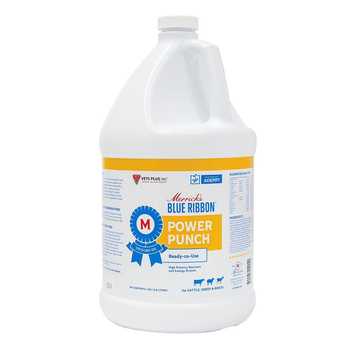 Blue Ribbon Power Punch - Livestock Supplements and Vitamins Vets Plus Houlihan Saddlery LLC