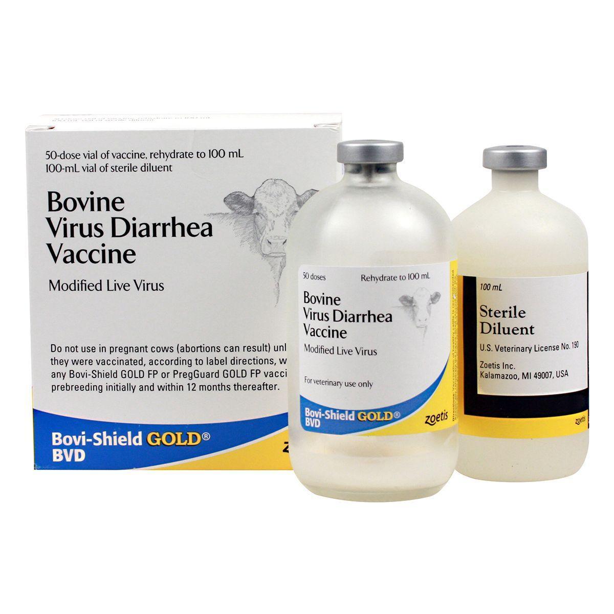 Bovi-Shield GOLD BVD - Cattle Vaccine Zoetis Houlihan Saddlery LLC