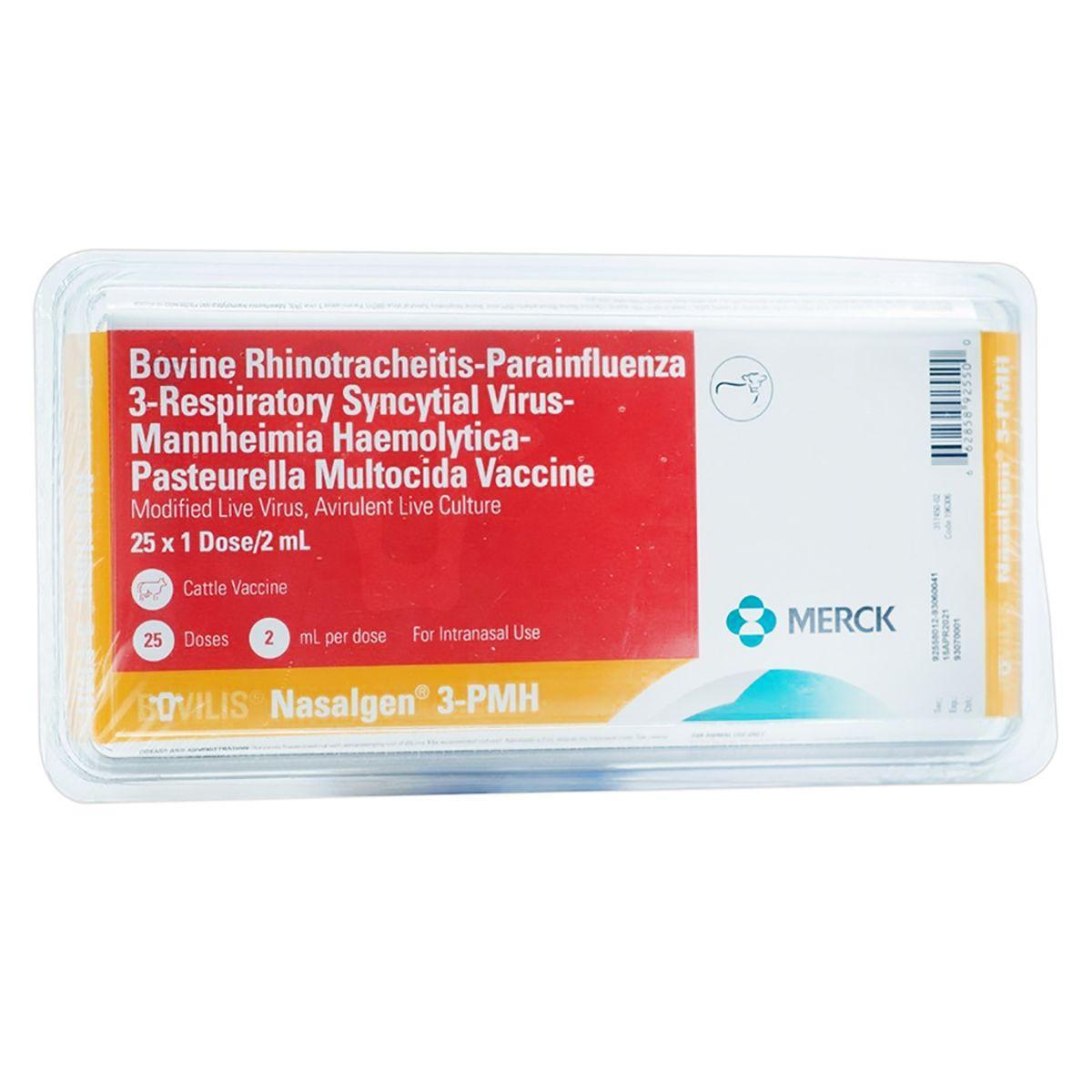 Bovilis Nasalgen 3-PMH - Cattle Vaccine Merck Animal Health Houlihan Saddlery LLC