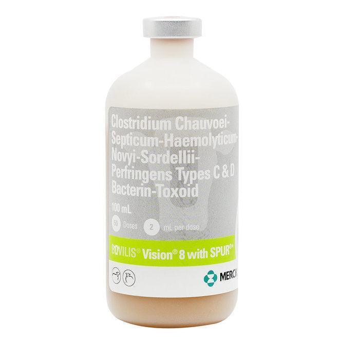 Bovilis Vision 8 with Spur - Livestock vaccine - Merck Animal Health - Houlihan Saddlery LLC