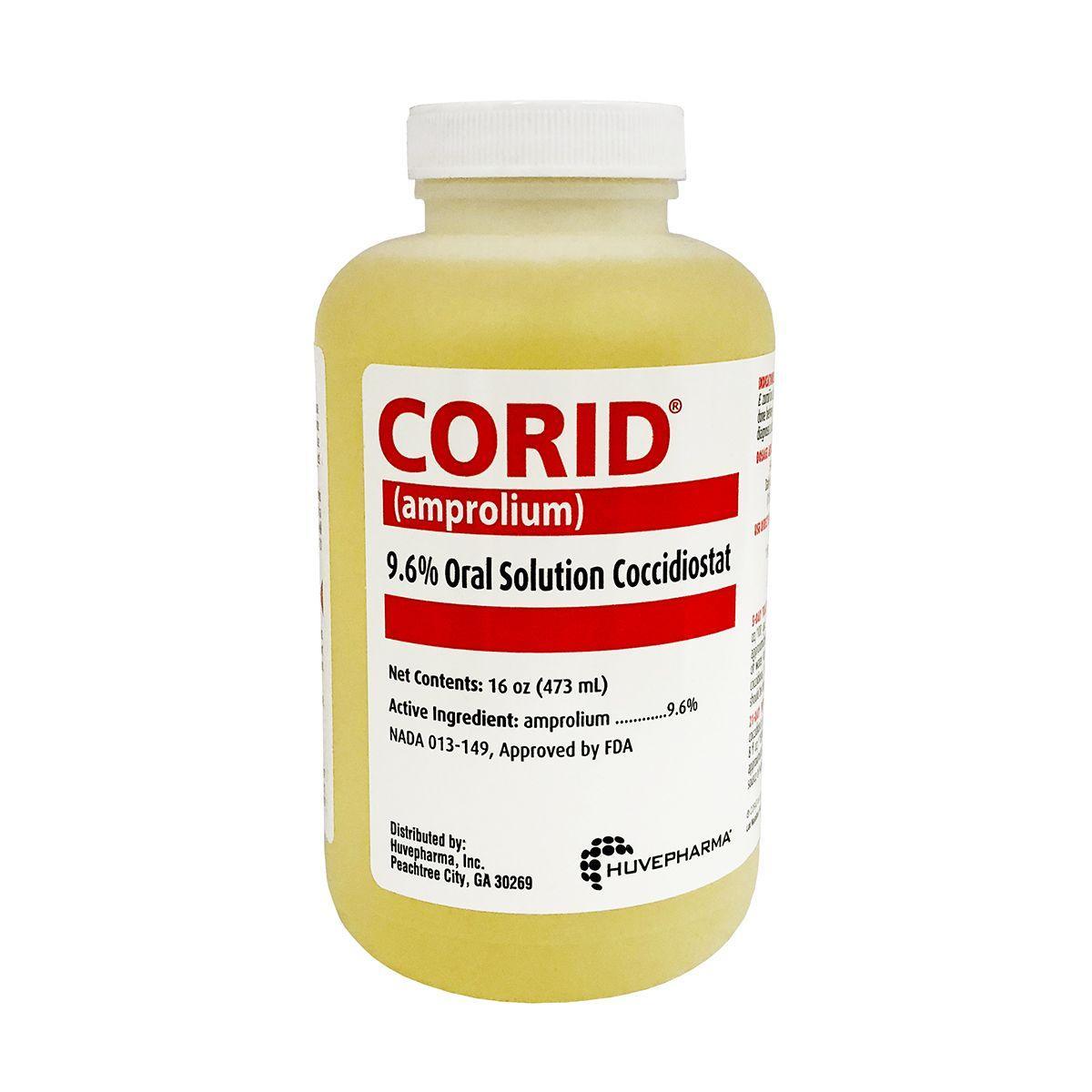 CORID 9.6% Oral Solution Coccidiostat - Houlihan Saddlery LLC