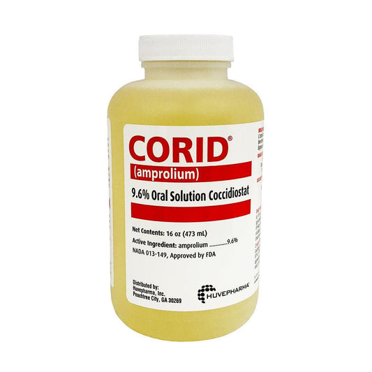 CORID 9.6% Oral Solution Coccidiostat - Houlihan Saddlery LLC