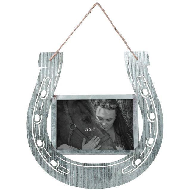 Corrugated Horsehoe Chalk Frame - Houlihan Saddlery LLC