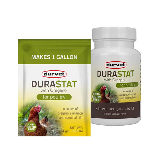Durvet DuraStat with Oregano for Poultry - Houlihan Saddlery LLC