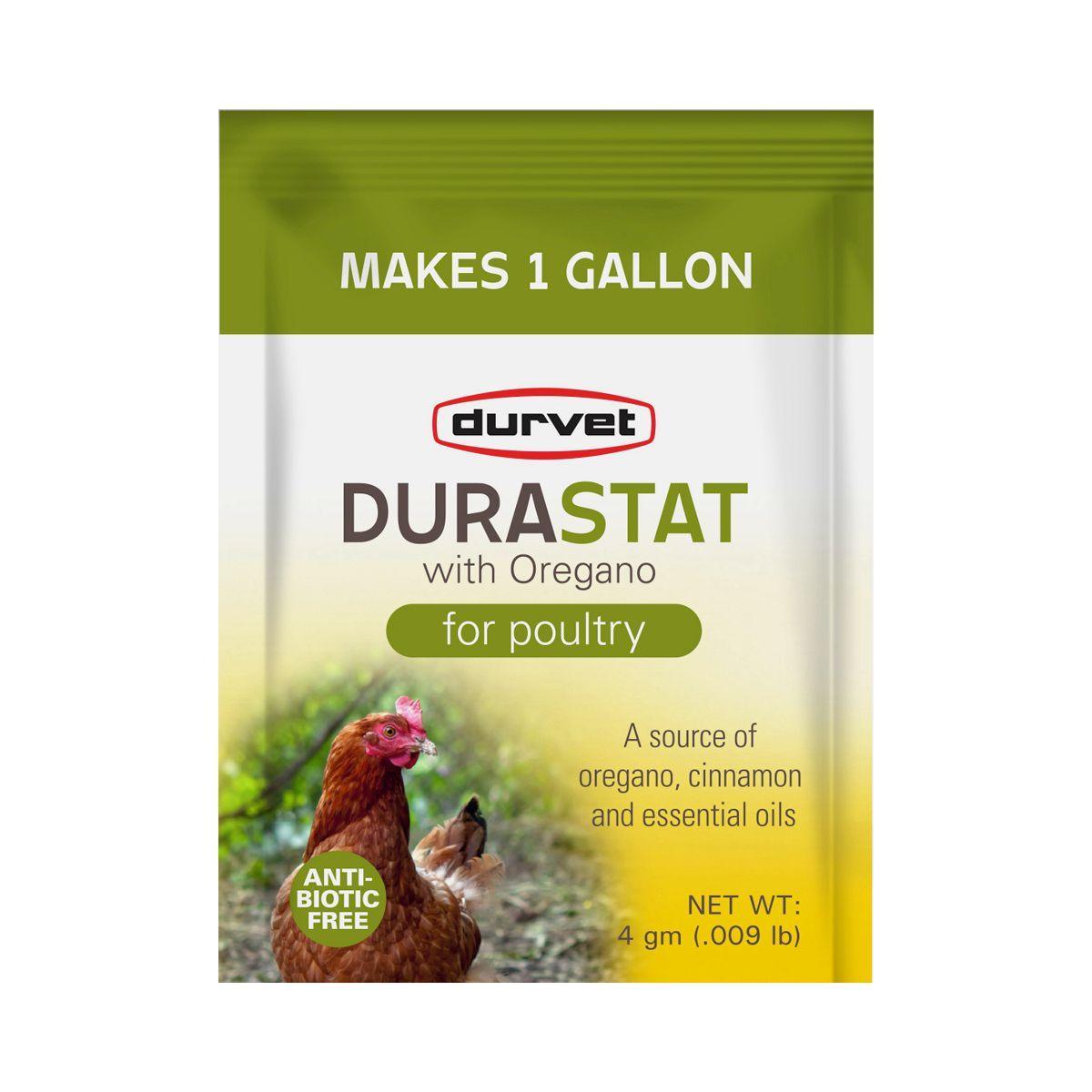 Durvet DuraStat with Oregano for Poultry - Houlihan Saddlery LLC