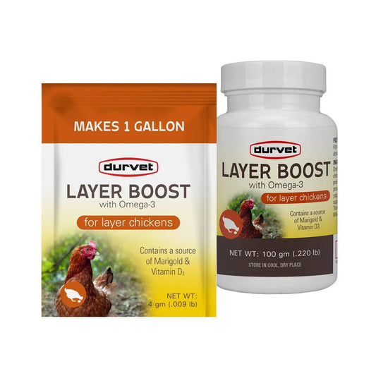 Durvet Layer Boost with Omega-3 Chicken Supplement - Houlihan Saddlery LLC