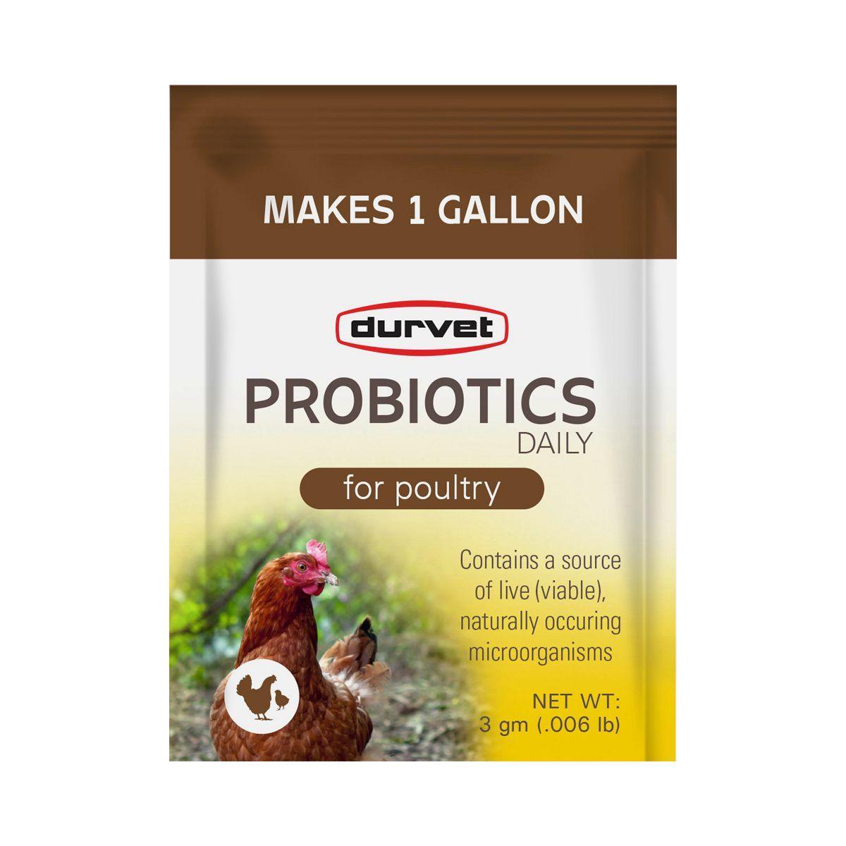 Durvet Probiotics Daily Poultry Supplement - Houlihan Saddlery LLC