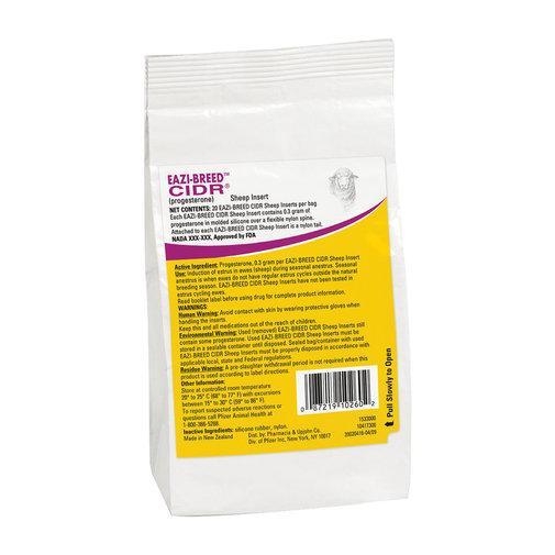 Eazi-Breed CIDR for Sheep - Sheep Breeding Supplies Zoetis Houlihan Saddlery LLC