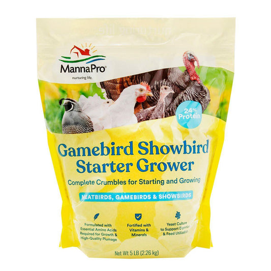 Gamebird Showbird Starter Grower Complete Crumbles - Houlihan Saddlery LLC