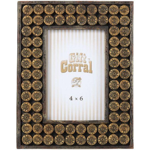 Gold Shotgun Shells Frame - Houlihan Saddlery LLC