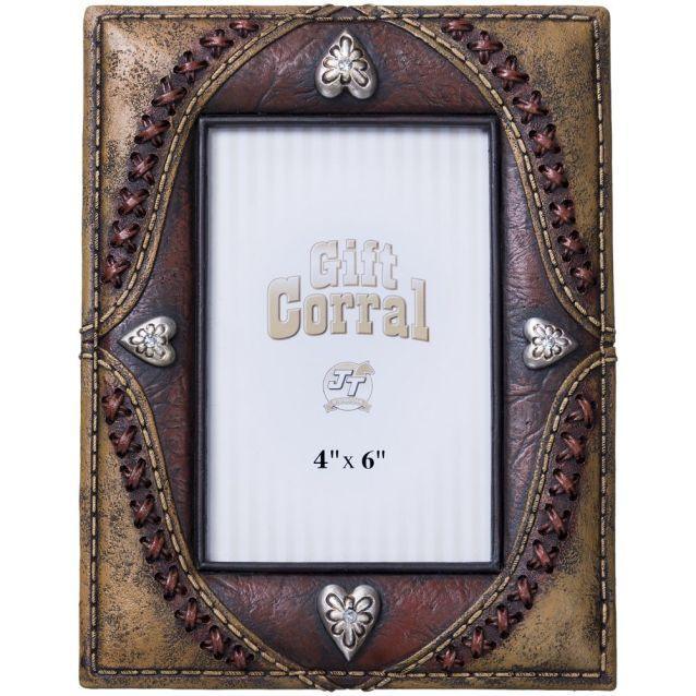 Hearts Picture Frame - Houlihan Saddlery LLC