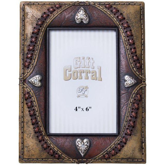 Hearts Picture Frame - Houlihan Saddlery LLC
