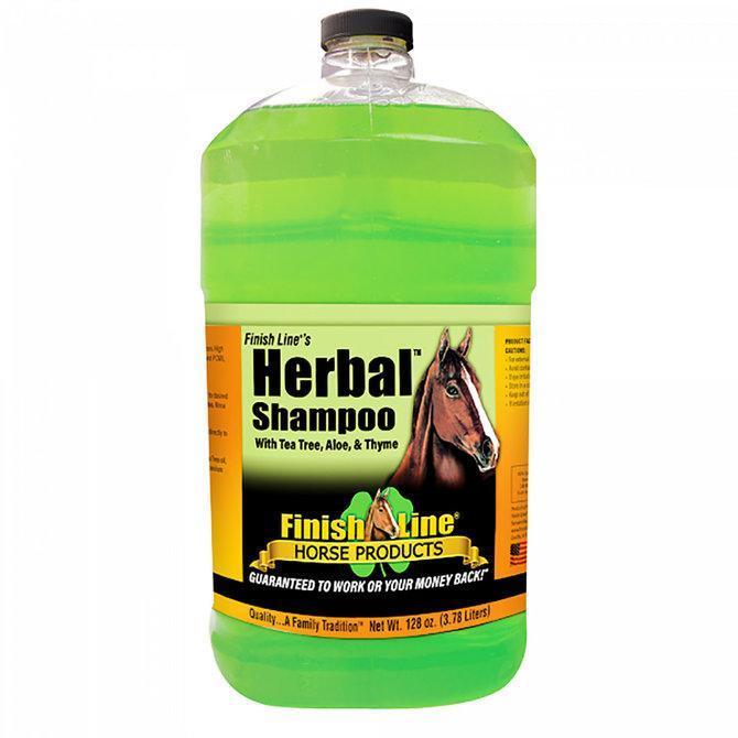 Herbal Shampoo - Horse Shampoo Finish Line Horse Products Inc Houlihan Saddlery LLC