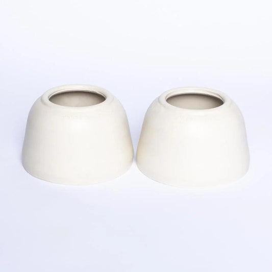 Horse-Craft Products White Bell Boots - Houlihan Saddlery LLC