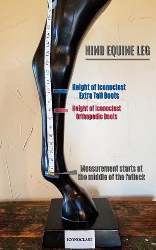 Iconoclast Extra Tall Orthopedic Support Boots - Houlihan Saddlery LLC