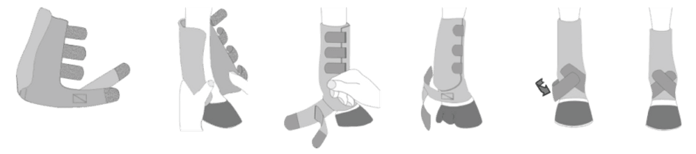 Iconoclast Front Orthopedic Support Boots - Houlihan Saddlery LLC