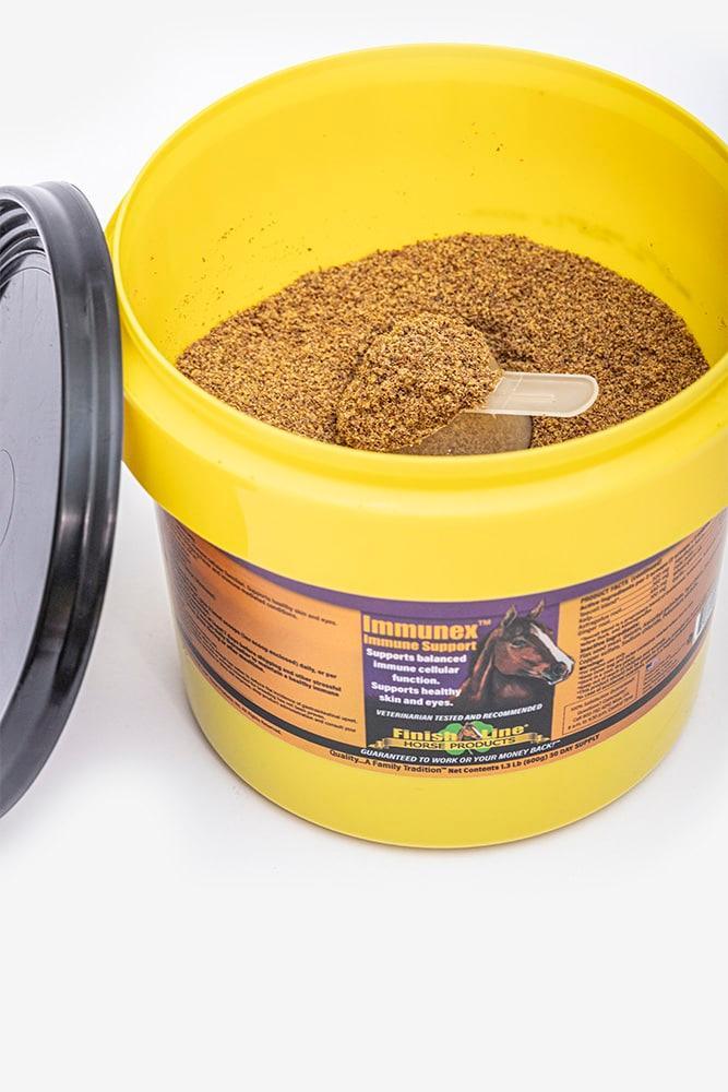 Immunex Immune Support - Horse Supplements Finish Line Horse Products Inc Houlihan Saddlery LLC