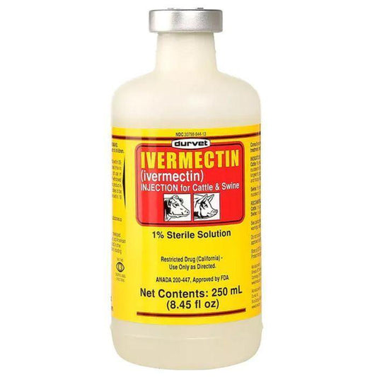 Ivermectin Injectable for Cattle and Swine - Houlihan Saddlery LLC
