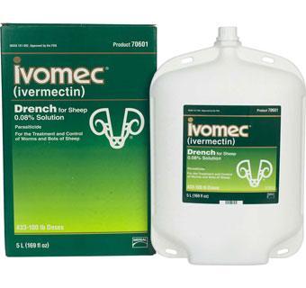 Ivomec Sheep Drench Dewormer - Sheep Dewormer Boehringer Ingelheim Houlihan Saddlery LLC
