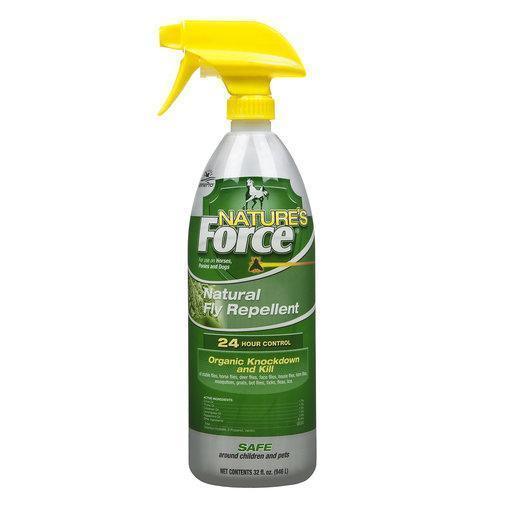 Nature's Force Natural Fly Repellent Spray - Manna Pro Houlihan Saddlery LLC