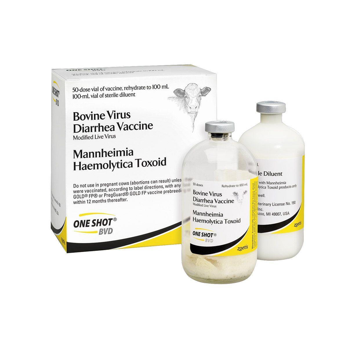 One Shot BVD - Cattle Vaccine Zoetis Houlihan Saddlery LLC