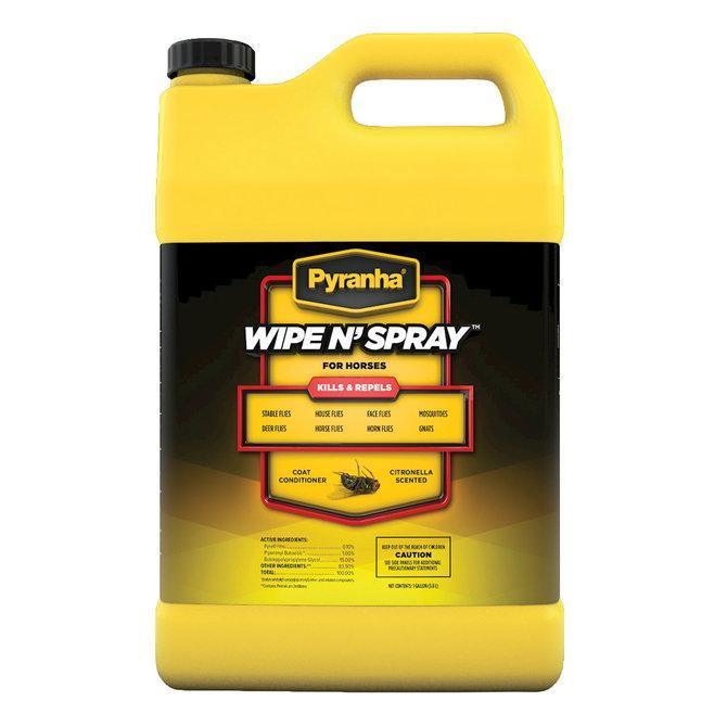 Pyranha Wipe N' Spray Fly Spray - Houlihan Saddlery LLC