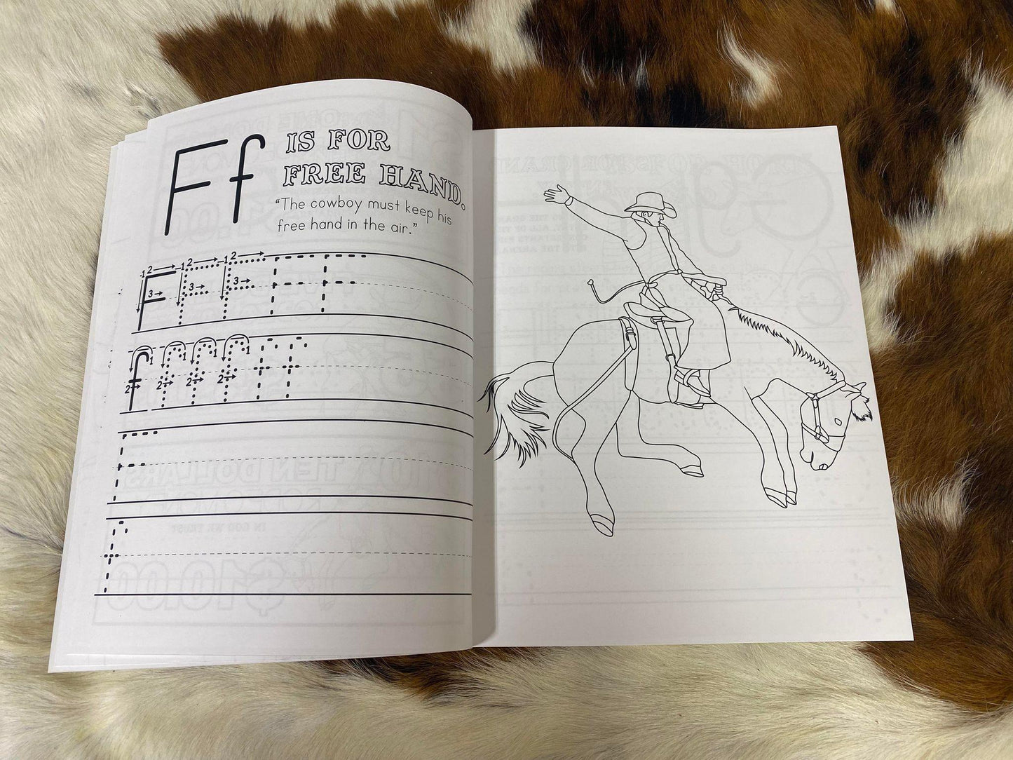 Rodeo: Pre-K & Kindergarten ABC Workbook - Houlihan Saddlery LLC