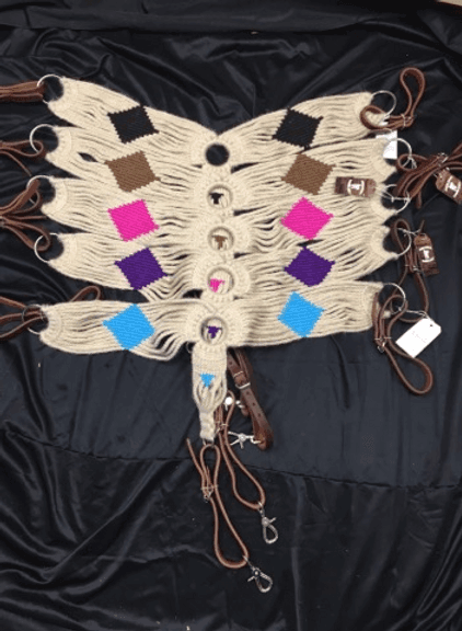 Roper 100% Mohair Breast Collar - Houlihan Saddlery LLC