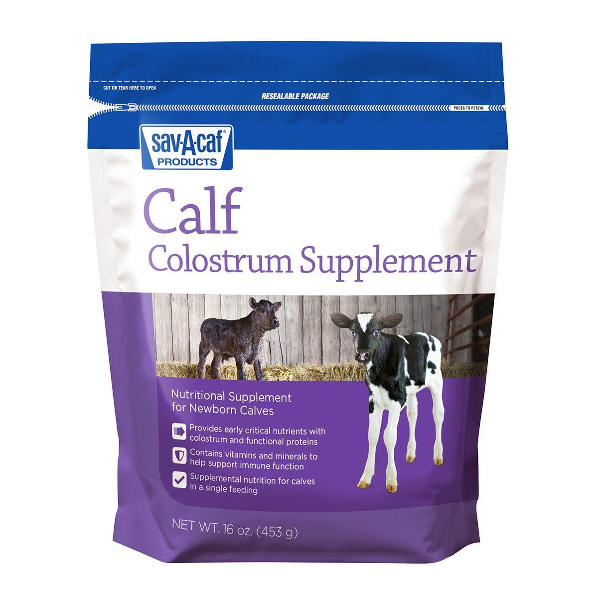 Sav-A-Caf Colostrum Supplement - Livestock Colostrum Milk Products Houlihan Saddlery LLC