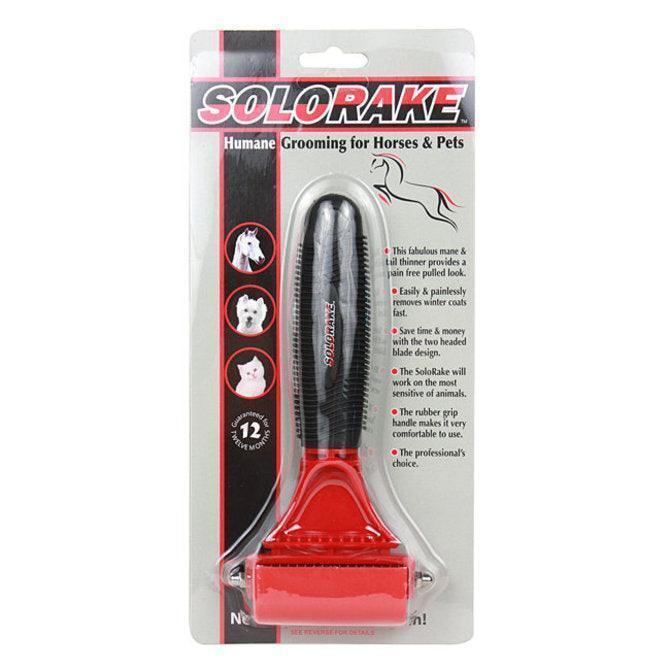 SoloRake Humane Groomer - Horse Combs SoloComb Houlihan Saddlery LLC