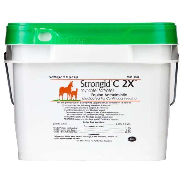 Strongid C 2X Horse Dewormer - Horse Dewormer Zoetis Houlihan Saddlery LLC