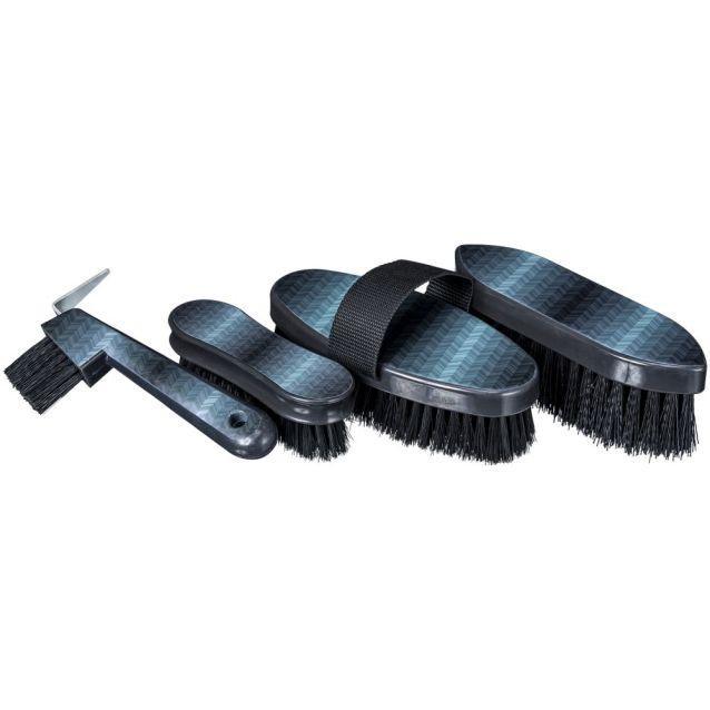 Tough1 4-Piece Printed Brush Set - Houlihan Saddlery LLC