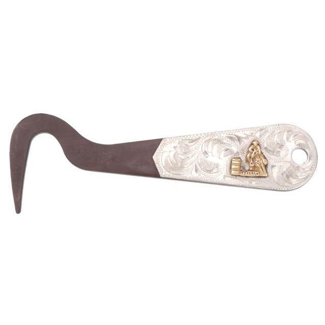 Tough1 Antique Brown Hoof Pick-Barrel Racer - Houlihan Saddlery LLC