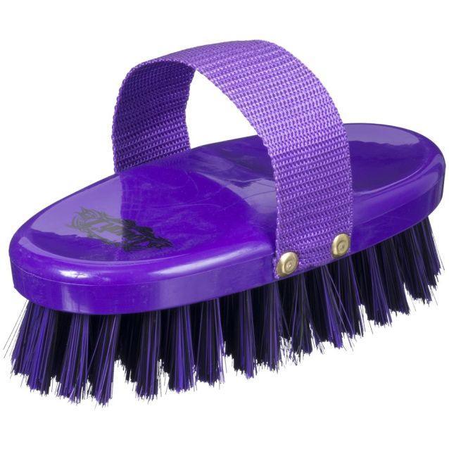 Tough1 Comfort Grip Soft Oval Brush - Grooming supplies - Tough1 - Houlihan Saddlery LLC