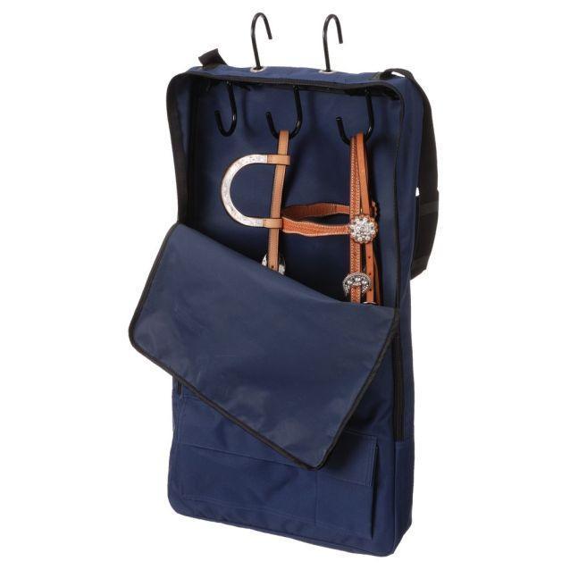 Tough1 Halter/Bridle Bag with 3 Hook Rack - Houlihan Saddlery LLC