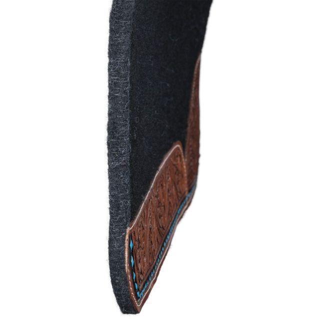 Tough1 Ranahan Felt Saddle Pad - Houlihan Saddlery LLC