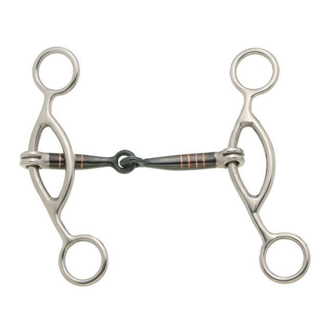 Tough1 Sweet Iron Gag Snaffle - Houlihan Saddlery LLC