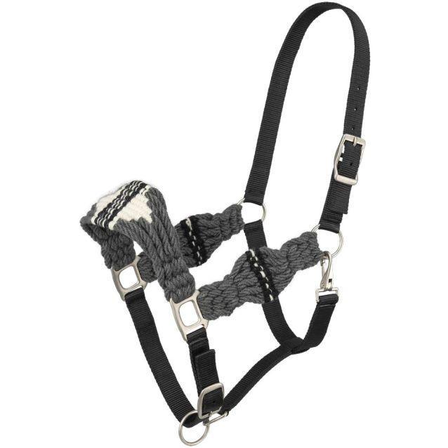 Tough1 Wool String Nylon Halter - Houlihan Saddlery LLC