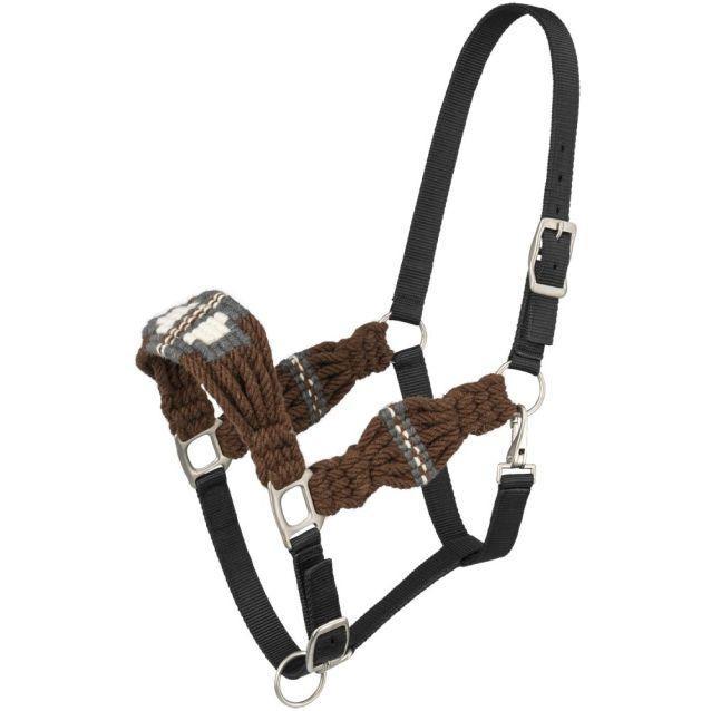 Tough1 Wool String Nylon Halter - Houlihan Saddlery LLC