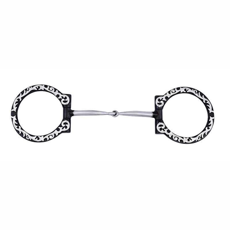 Western Dee Ring Bit - Houlihan Saddlery LLC