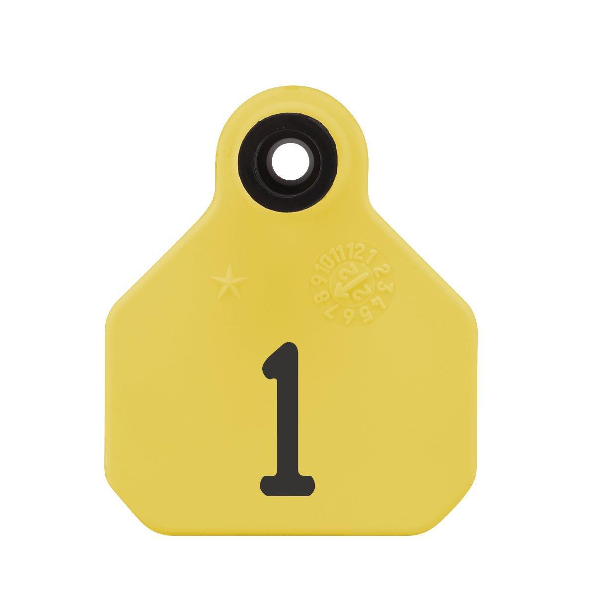 Y-Tex 1-Star Mini Numbered Ear Tags - Houlihan Saddlery LLC