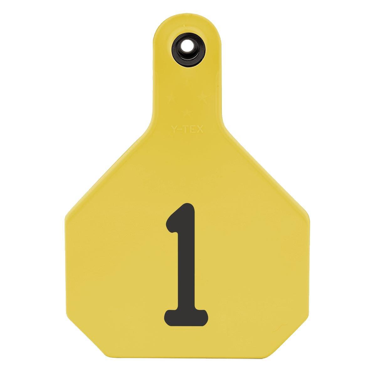 Y-Tex 4-Star Large Numbered Ear Tags - Houlihan Saddlery LLC