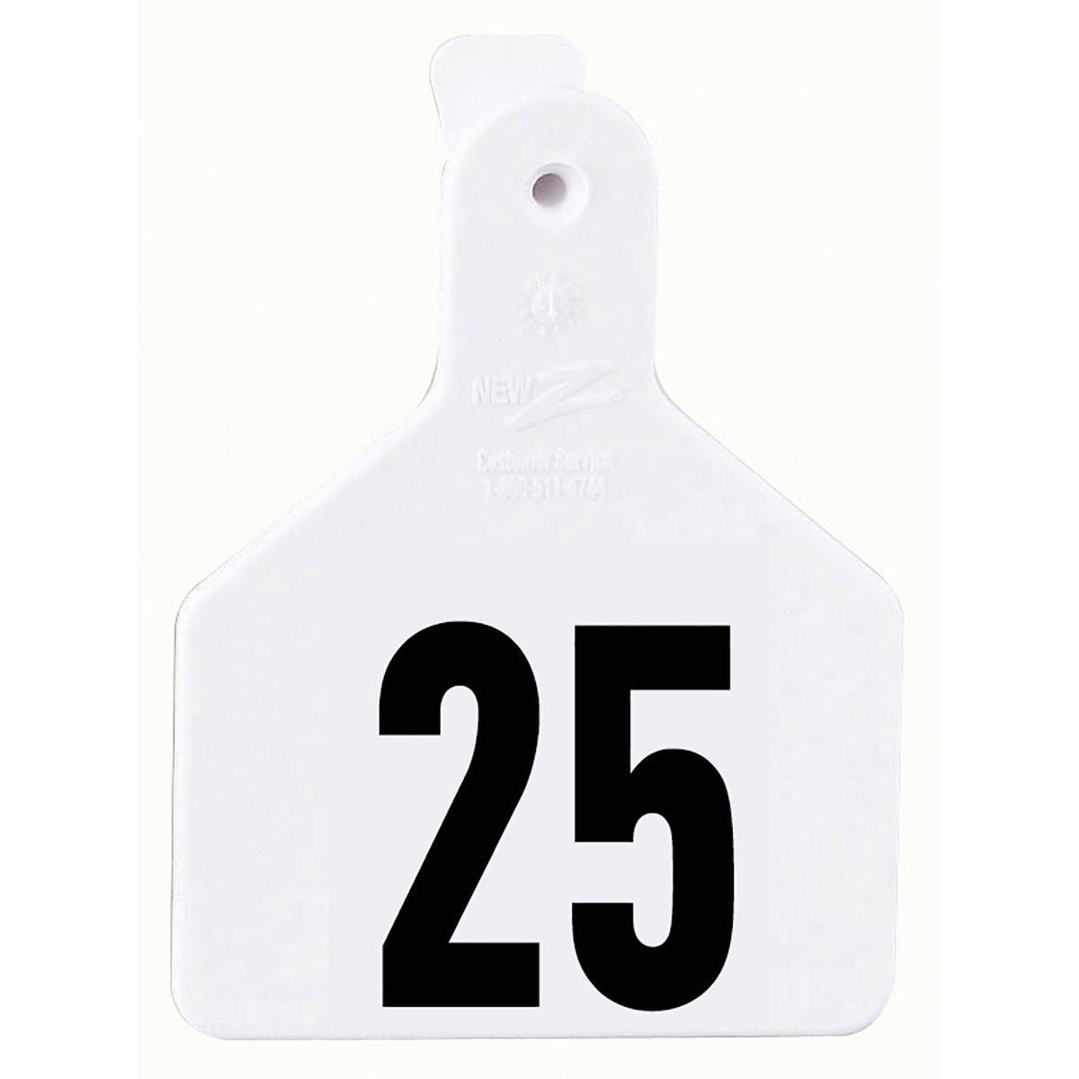 Z1 No-Snag Numbered Calf Tags - Houlihan Saddlery LLC