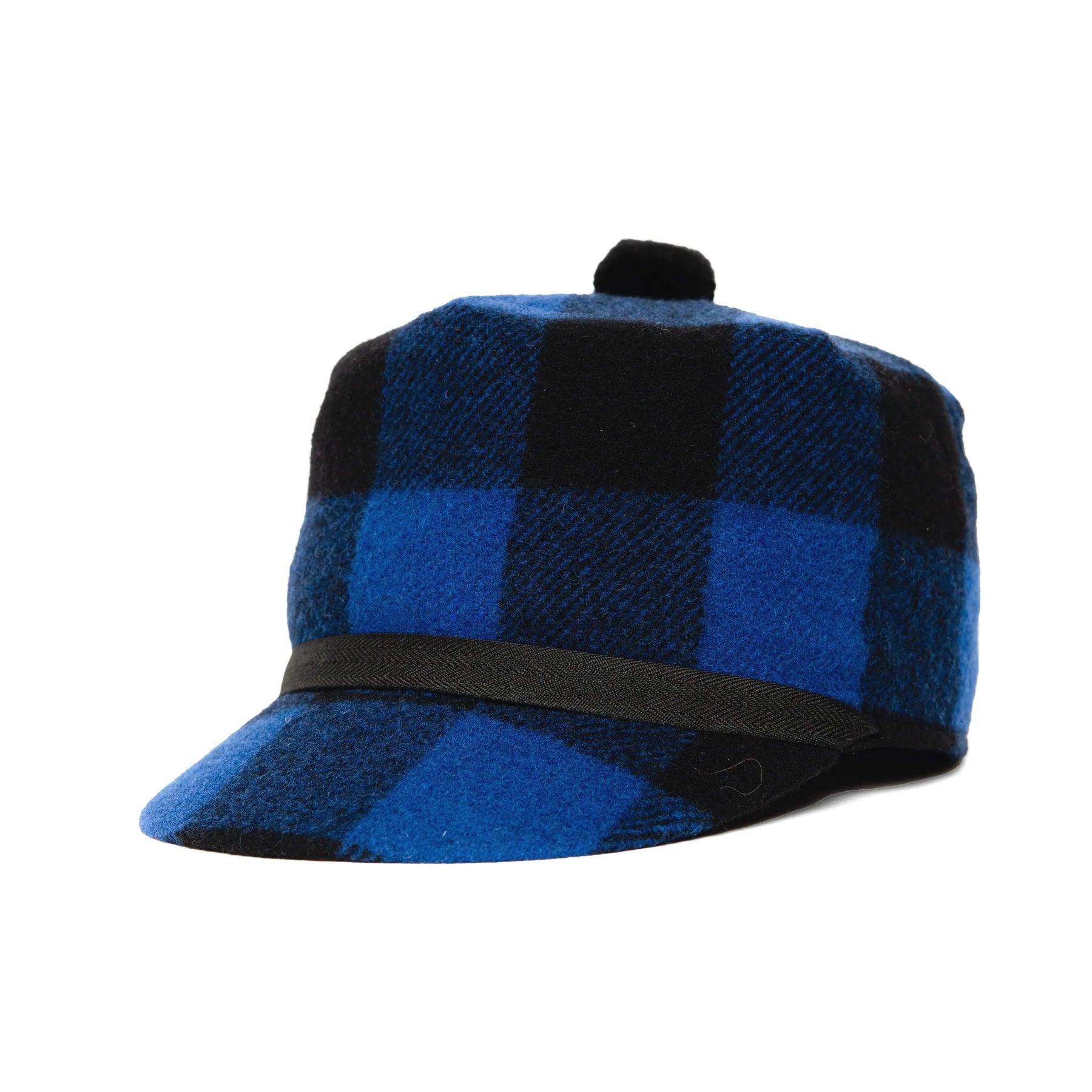 Crown Cap Buffalo Check Stockman Cap - Houlihan Saddlery LLC