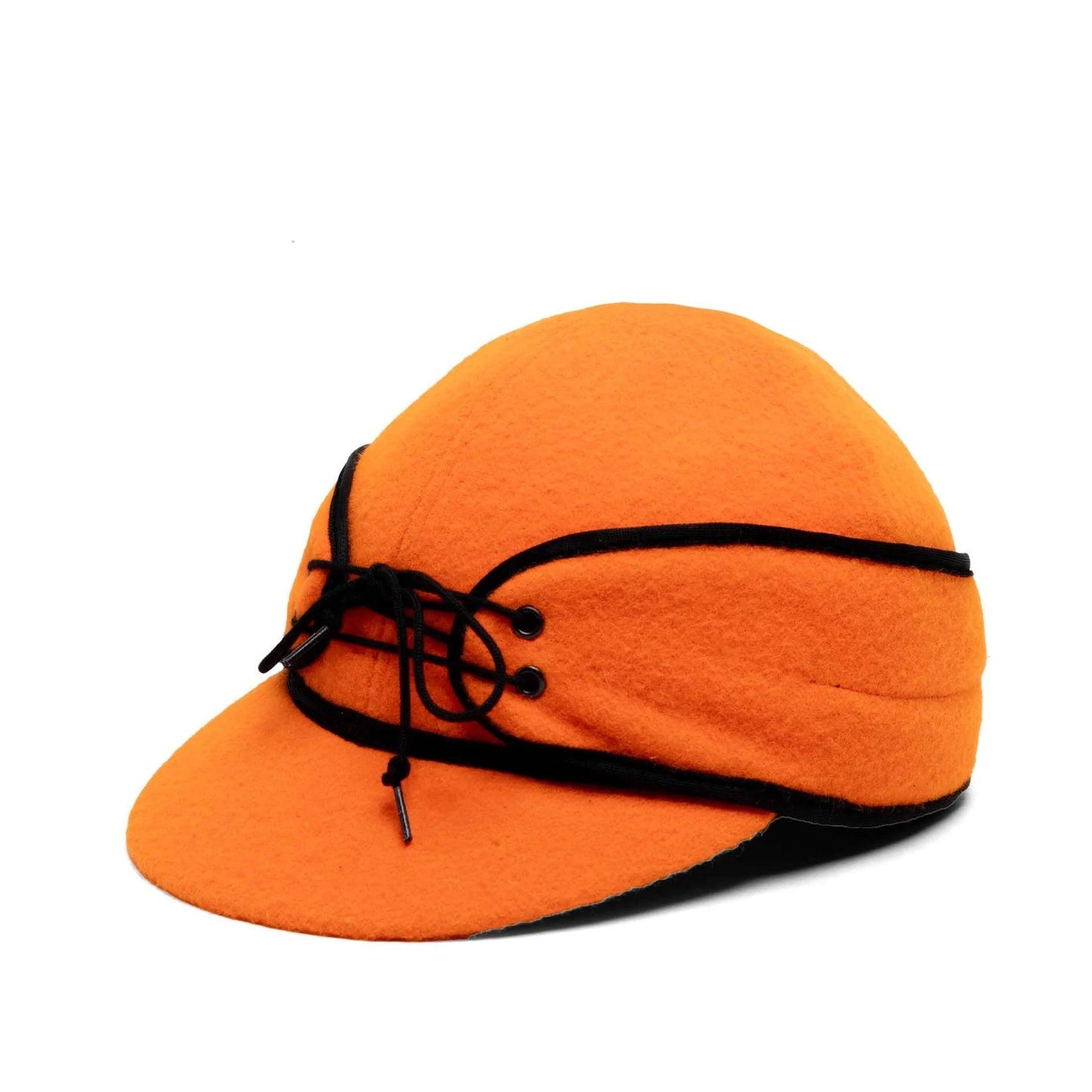 Crown Cap Blaze Orange Wool Railroad Hat - Houlihan Saddlery LLC