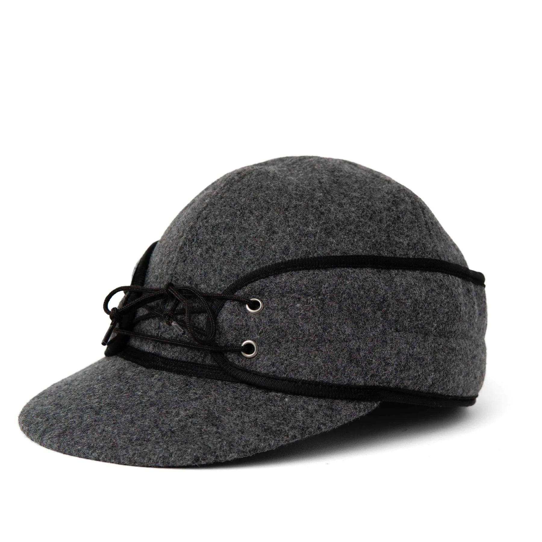 Crown Cap Classic Youth Wool Blend Railroad Hat - Houlihan Saddlery LLC