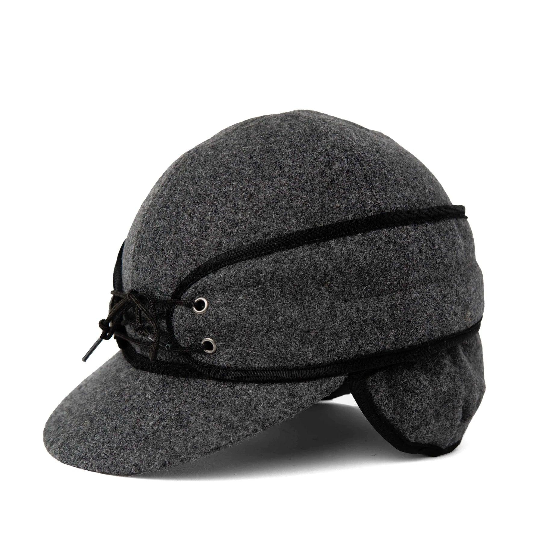 Crown Cap Classic Wool Blend Railroad Hat - Houlihan Saddlery LLC