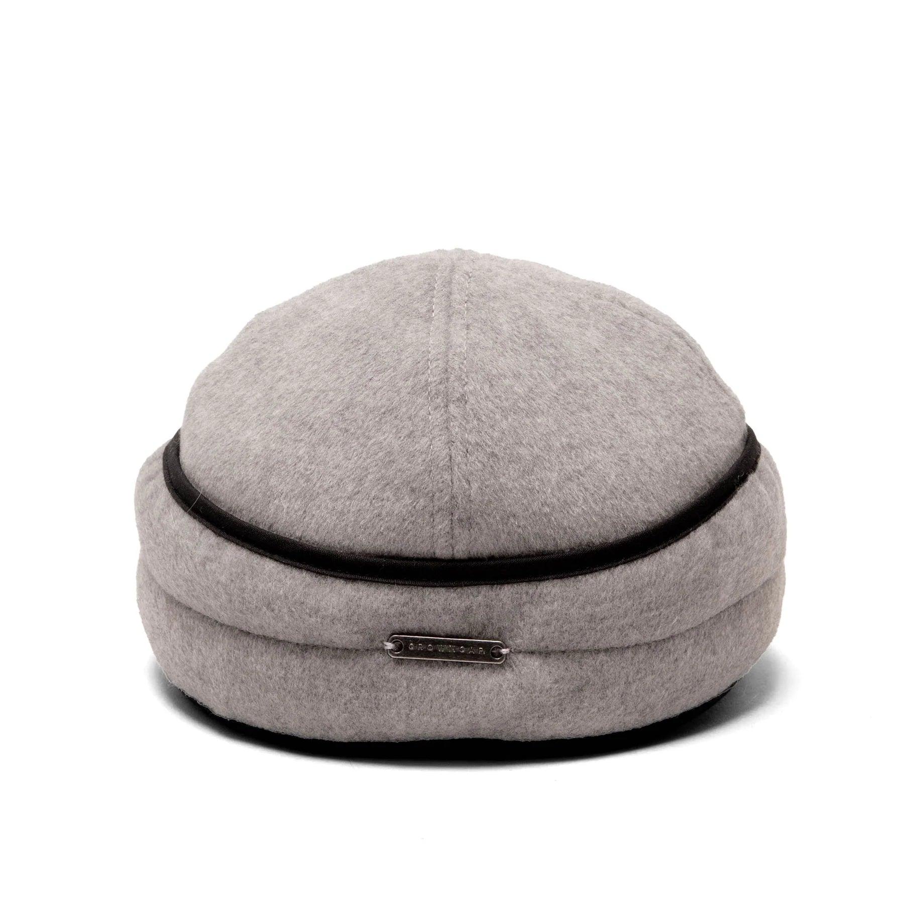 Crown Cap Wool/Cashmere Blend Railroad with Dropdown Earflap - Houlihan Saddlery LLC