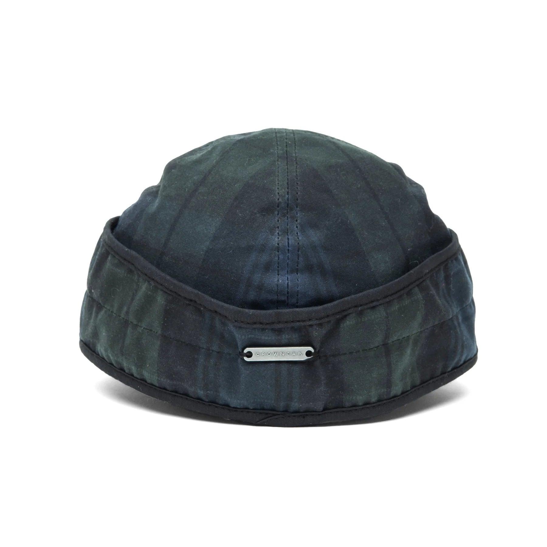 Crown Cap Waxed Plaid Railroad Hat - Houlihan Saddlery LLC