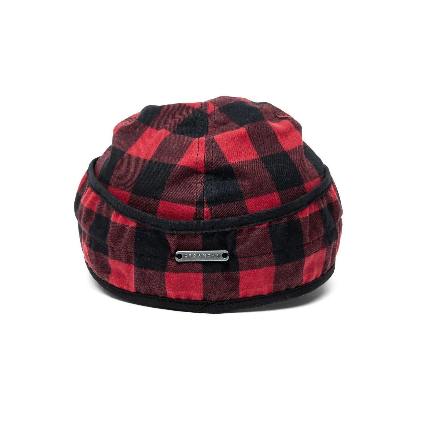 Crown Cap Waxed Plaid Railroad Hat - Houlihan Saddlery LLC